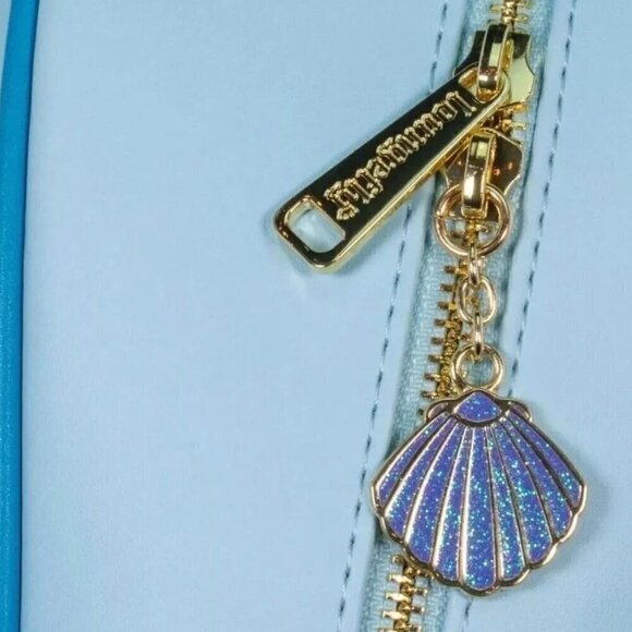 NWT Disney Exclusive Little Mermaid Stained Glass Mini Bag Backpack - Picture 9 of 12